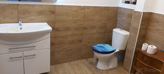 V patře byt 4+KK 180m2 + terasa 40m2 + balkon 8m2.Dole byt 3