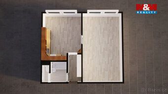 Nabízíme k prodeji družstevní byt 1+1 o užitné ploše 43m². B
