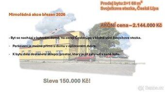 Prodej bytu v OV 2+1 s balkonem Česká Lípa Ant.Sovy. Velice 