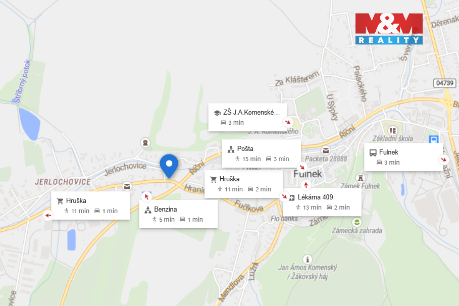 Nabízíme k prodeji prostornou nemovitost v Jerlochovicích u 