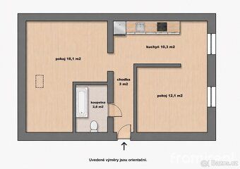 Ev.č. 02144 Dobrý den,
nabízíme k prodeji byt o dispozici 2+