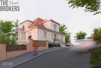 Nadčasový luxus v historické vile – elegantní byt 3+kk v pro