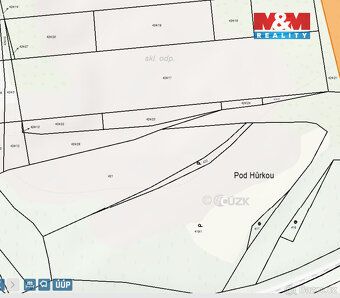 Nabízíme k pronájmu soubor pozemků o celkové výměře přibližn