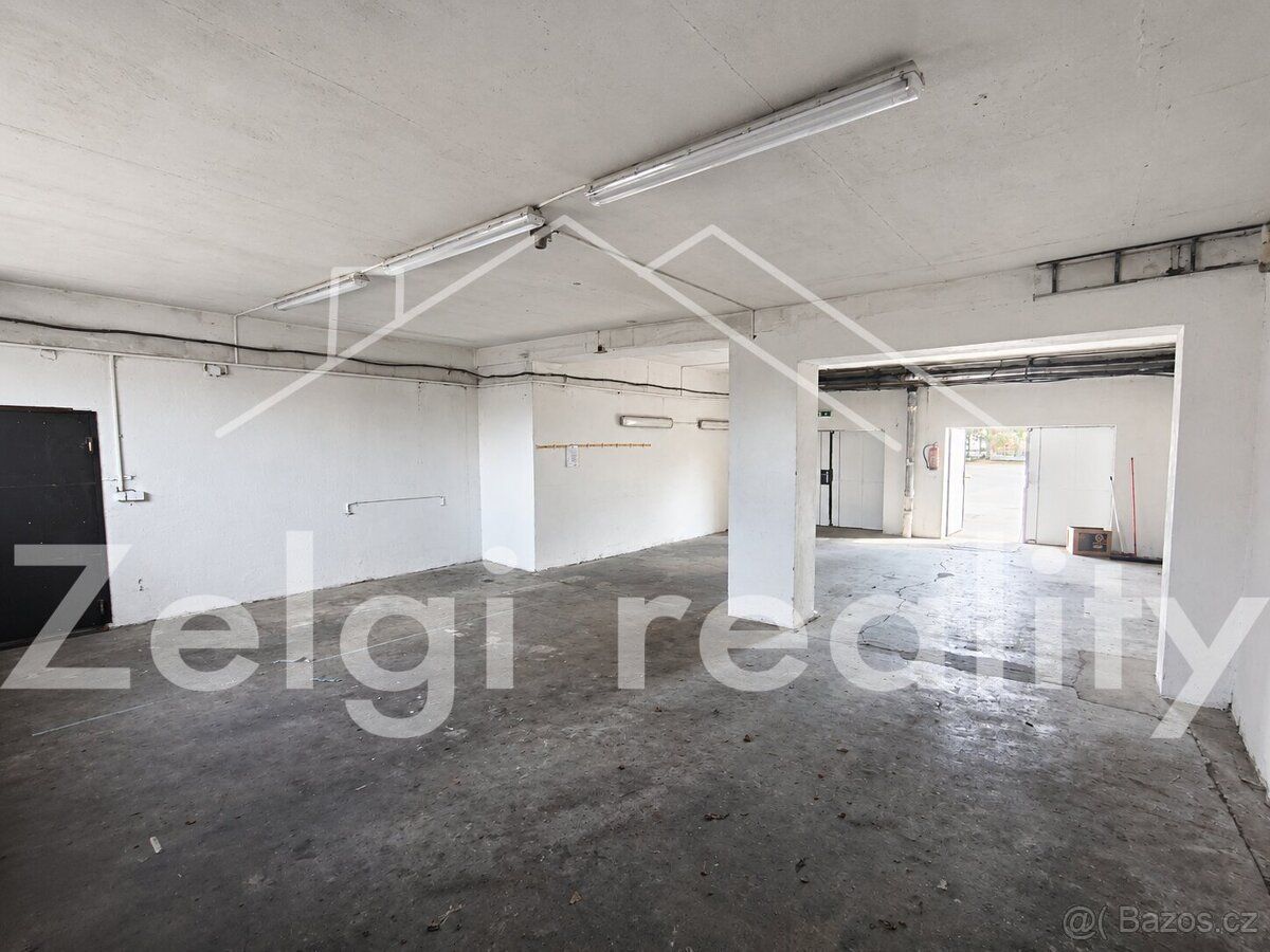Nabízíme k pronájmu skladovací prostor o výměře 112 m² v Bře