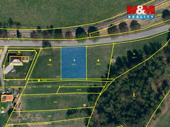 Nabízíme k prodeji stavební pozemek o výměře 1 118 m² v obci