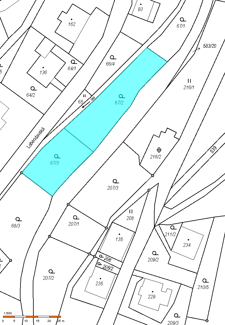 Prodeji pozemek 1065 m² určený k zástavbě Dolní Poustevna. P