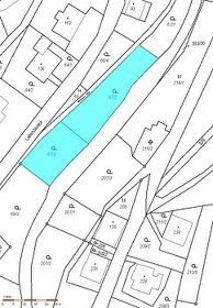 Prodeji pozemek 1065 m² určený k zástavbě Dolní Poustevna. P