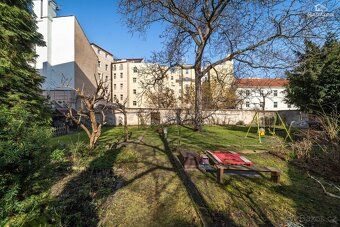 Prodej bytu 3+kk, 77 m Praha 2, Nové Město, zahrada ve vnitr