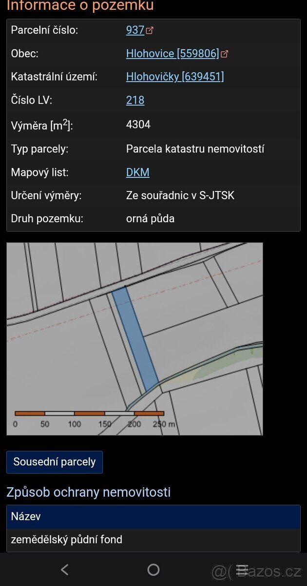 Prodáme pozemky v obci Hlohovičky okr.Rokycany.
Jedná se o p
