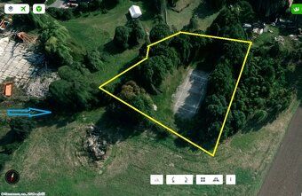 Nabídka nájmu pozemku o ploše 1200 m2, cca 7 Km od okraje Pr