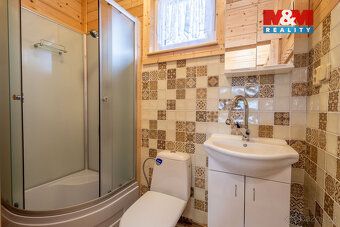 Nabízíme k prodeji chatu - novostavba 50 m2 v malebné obci V