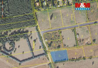 Nabízíme k prodeji pole o celkové ploše 1616 m² v katastráln
