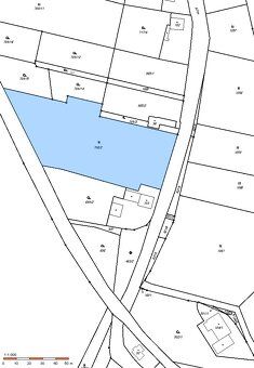 K prodeji stavební pozemek o velikosti 5758 m² v části obce 