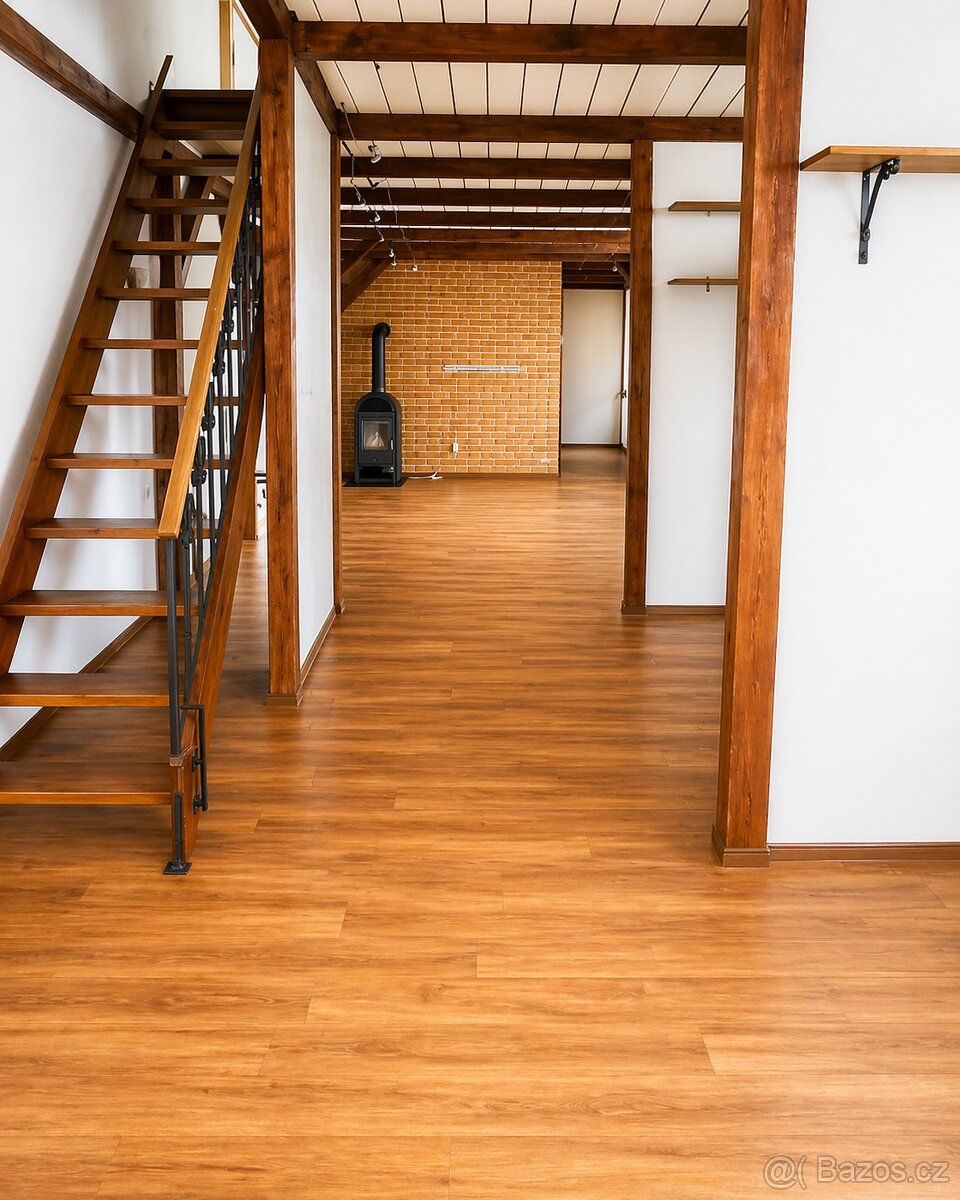 Luxusní pronájem mezonetového bytu 3+1, 95 m² – nádherné cen