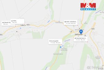 Prodej pozemku k bydlení o výměře 1 032 m² v centru obce Seb