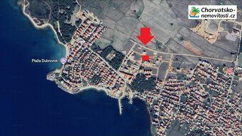 Povljana, ostrov Pag – apartmán 2+kk s velkou terasou, novos