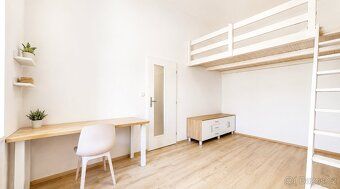 Designový byt po kompletní rekonstrukci v srdci Nuslí – klid