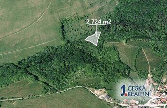 Lesy v katastrálním území Luhačovice 12 259, 7 376 m2 + 1 86