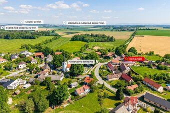 Rodinný dům v klidné části obce KněžRodinný dům v obci Kněž 