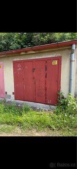 Pronajmu garáž v ulici Vožická kousek od vlakového nádraží p