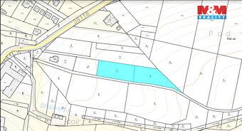 Nabízíme k prodeji 2 pozemky o celkové rozloze 3935 m² v kat