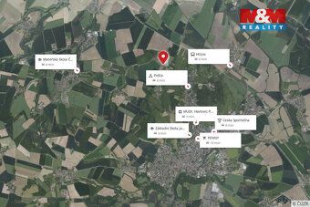 Prodej stavebního pozemku o rozloze cca 360 m² v malebné obc