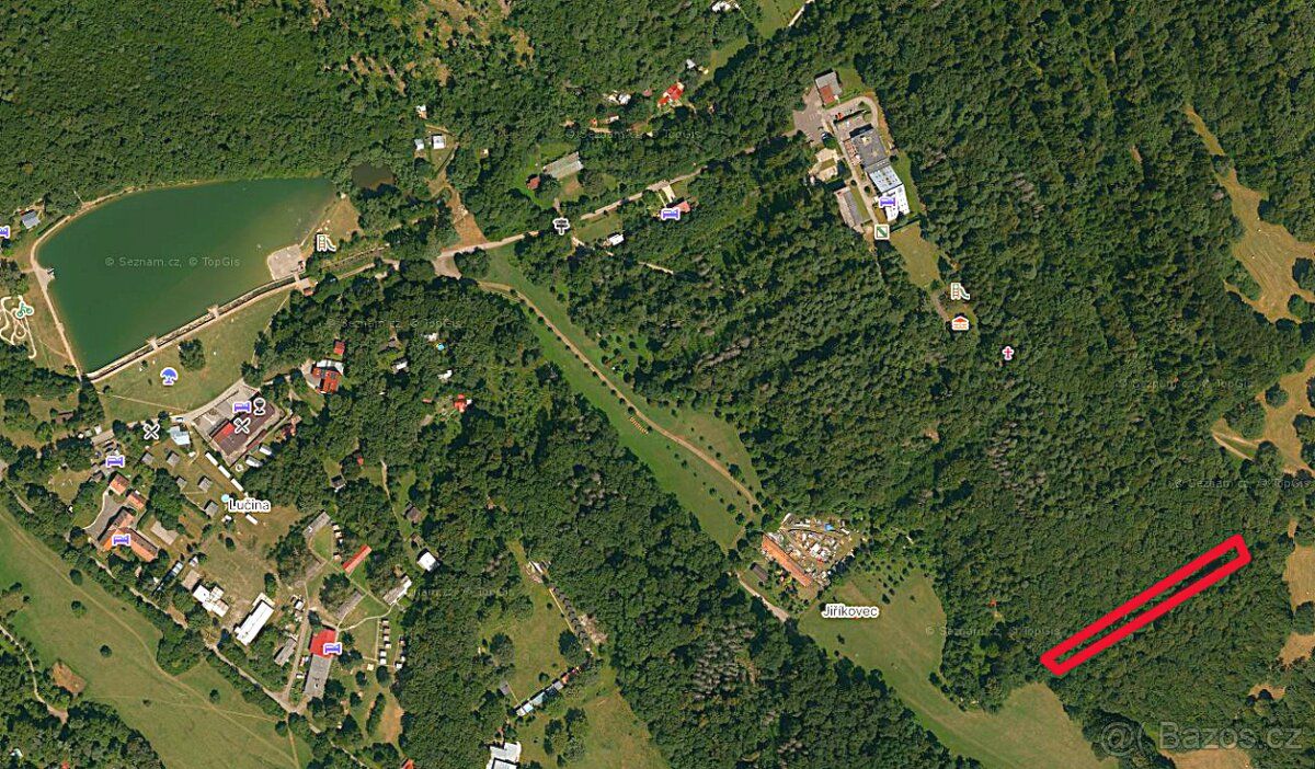 Nabízím k prodeji lesní pozemek o celkové výměře 1.859 m2 s 