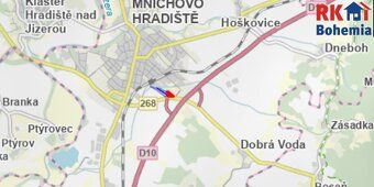 Prodej komerčního pozemku v Mnichově Hradišti. Pozemek o roz