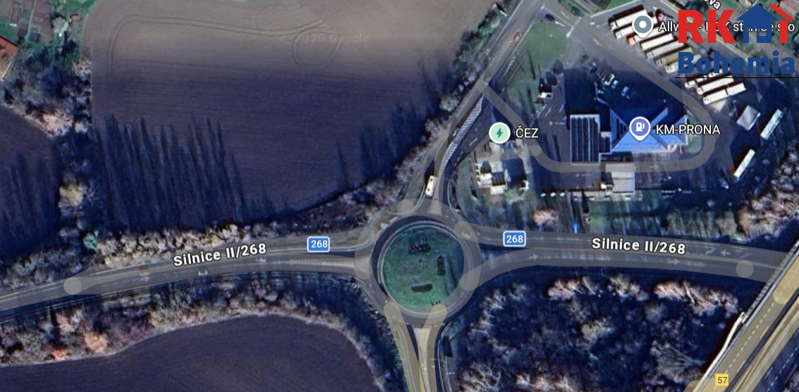 Prodej komerčního pozemku v Mnichově Hradišti. Pozemek o roz