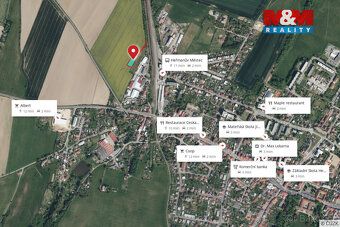 Nabízíme k prodeji komerční pozemek o výměře 2 012 m² v kata