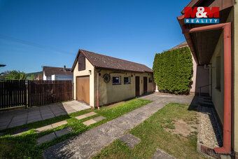 Pronájem rodinného domu 2+kk (užitná plocha 47 m²) na pozemk
