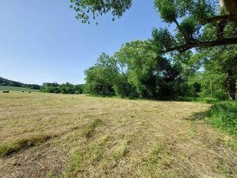 Trvale travnatý porost 385m2, obec Pravonín, sousedí hned ve