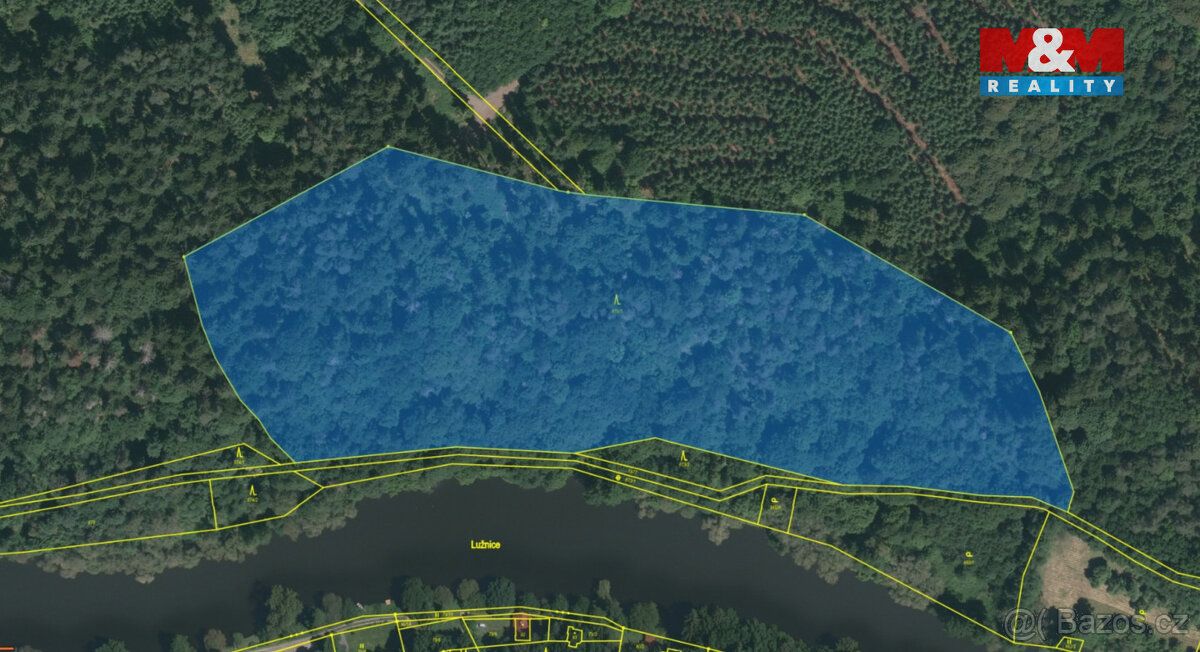 Nabízíme k prodeji lesní pozemek o výměře 39 640 m² v katast