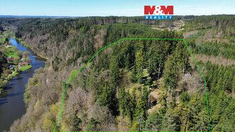 Nabízíme k prodeji lesní pozemek o výměře 39 640 m² v katast
