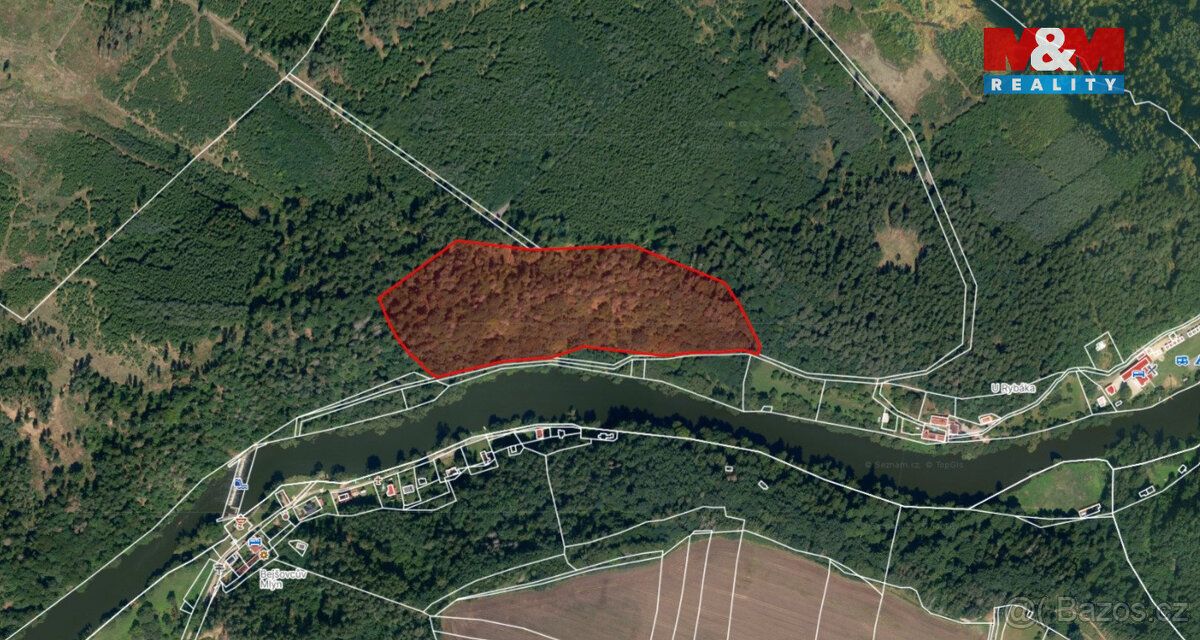 Nabízíme k prodeji lesní pozemek o výměře 39 640 m² v katast