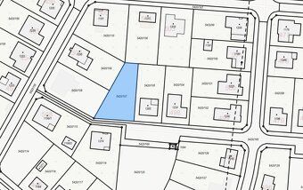 Nabízíme k prodeji stavební pozemek o výměře 816 m² v obci N