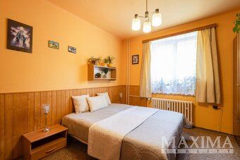 Byt 2+1 o celkové ploše 86,6 m2 složené z bytu 55,4 m2 a výj