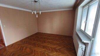Pronajmu byt 3+1 v Bytřici nad Olší. 1. NP, 70 m2, balkón, 2