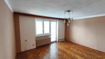 Pronajmu byt 3+1 v Bytřici nad Olší. 1. NP, 70 m2, balkón, 2
