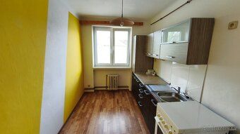 Pronajmu byt 3+1 v Bytřici nad Olší. 1. NP, 70 m2, balkón, 2