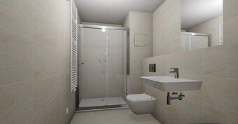 Nabízíme k pronájmu nový byt 2+kk o celkové ploše 47 m² s ba
