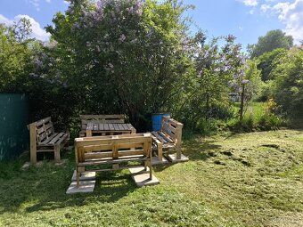 Pronajmu zahradu v obci Strnadice, okres Benešov, 1500m2, mí