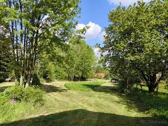 Pronajmu zahradu v obci Strnadice, okres Benešov, 1500m2, mí