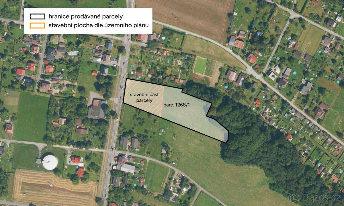 Mimořádný pozemek pro komplexní výstavbu bydlení v Orlové
Ce