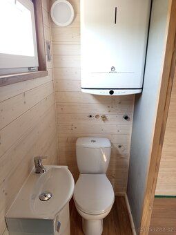 Prodám kvalitně postavený celoroční tiny house o vnějších ro