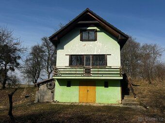 🌲 Prodej zděné chaty na samotě – Vítonice 🏡 Klid, příroda a 