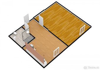 Pronájem velmi pěkného bytu 1+1/sklep, 34 m2, ul. Josefa Mán