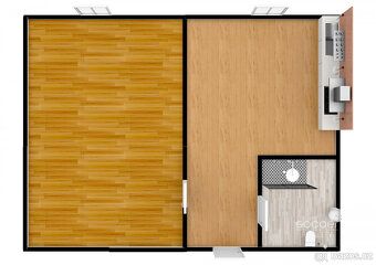 Pronájem velmi pěkného bytu 1+1/sklep, 34 m2, ul. Josefa Mán