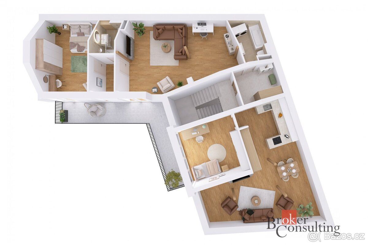 Prodej, byty/4+kk, 153 m2, 37384 Dubné, České Budějovice [ID