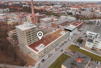 Pronájem, byty/1+kk, 42 m2, Zahradní 2854/2, Východní Předmě